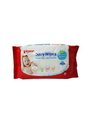 Pigeon Baby Water Base Wipes - Pack of 82 Sheets