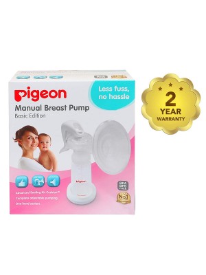 Pigeon Manual Breast Pump - Basic Edition - Manual (Multicolor)