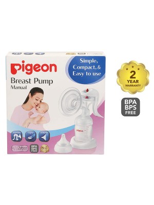 Pigeon Manual 2 Phase Breast Pump (Multi Color) - Manual (Multicolor)