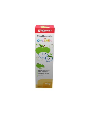 Pigeon Children Toothpaste, Apple, 45 gm