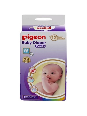 Pigeon Pants Diaper, Medium (36 Pieces)