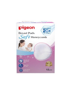 Pigeon Breast Pads Honeycomb 12 Pieces