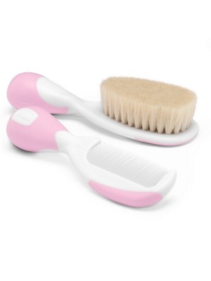 Chicco Brush And Comb Pink 