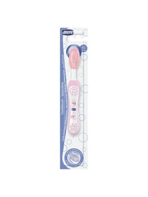 Chicco Pink Toothbrush 6-36M
