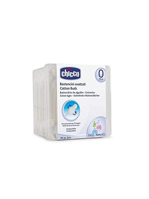 Chicco Cotton Tips Sicurnet 64 Pieces