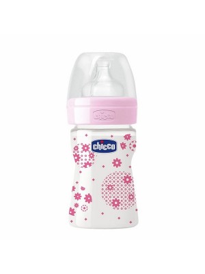 Chicco Bottle Wellbeing PP 150 ml Sil Blue Star