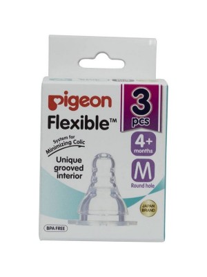 Pigeon Peristaltic M Size Medium Flow Nipple