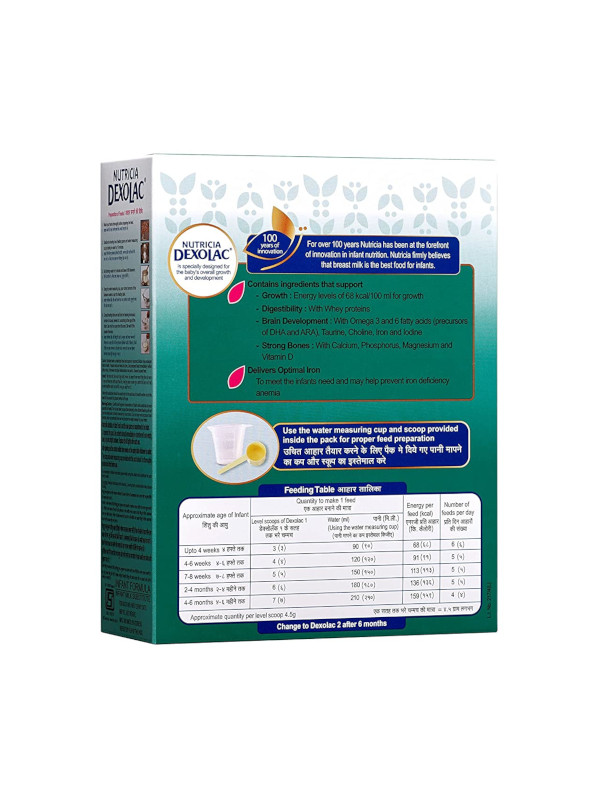 Danone Dexolac Stage 1 Infant Formula 500 gm