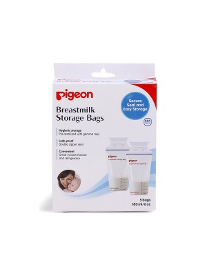 Pigeon Breast Milk Storage Bag 180 ml (Pack of 5)