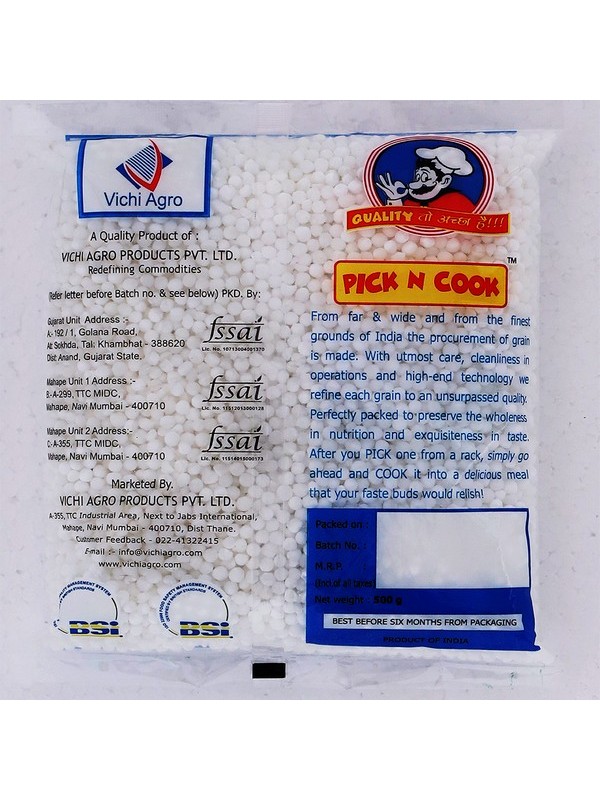PNC Sabudhana 500 gm