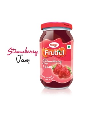Shree Guruji Strawberry Jam 500 gm