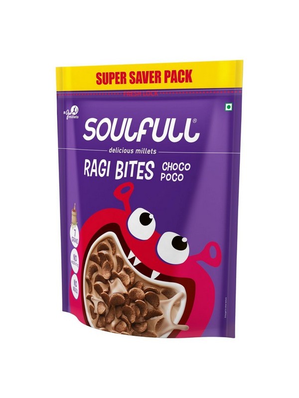 Soulfull Ragi Bites- Choco Poco, 1.2 kg