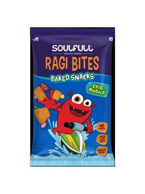 Soulfull Ragi Bites Epic Masala, 30 gm