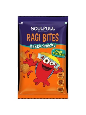 Soulfull Ragi Bites Fiery Peri Peri, 30 gm