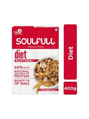 Soulfull Millet Muesli - Diet, 400 gm