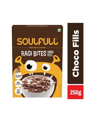Soulfull Ragi Bites - Choco Fills, 250 gm