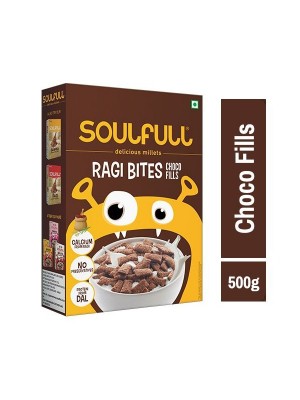 Soulfull Ragi Bites - Choco Fills, 500 gm