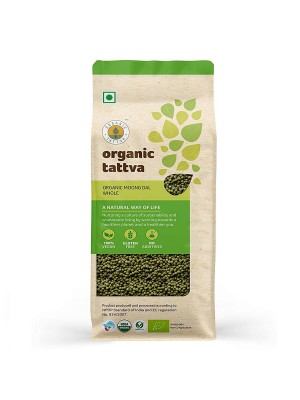 Organic Tattva Organic Moong Whole 500 gm