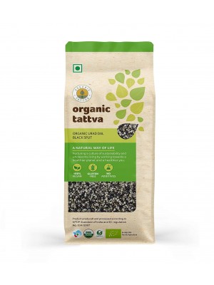 Organic Tattva Organic Urad Dal Black Split 500 gm