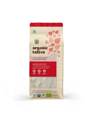 Organic Tattva Organic Refined Wheat Flour (Wheat Maida) 500 gm