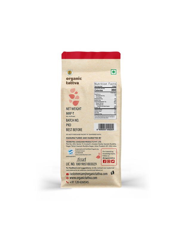 Organic Tattva Organic Refined Wheat Flour (Wheat Maida) 500 gm