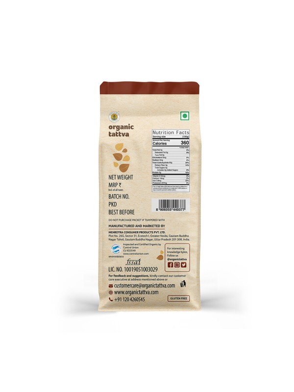 Organic Tattva Organic Ragi Flour 500 gm