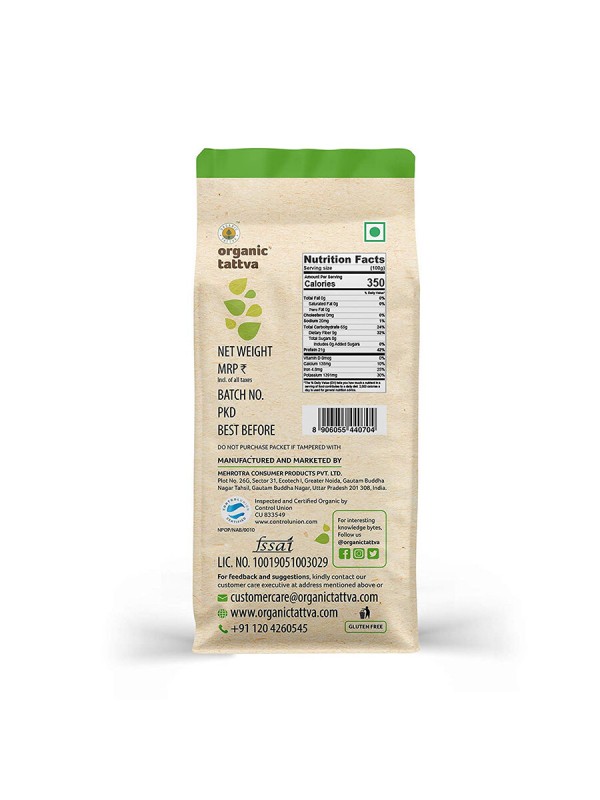 Organic Tattva Organic Arhar (Tur) Dal 1 kg