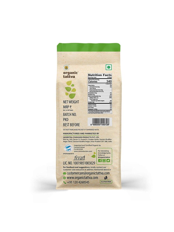 Organic Tattva Organic Moong Dal Yellow Split 1 kg