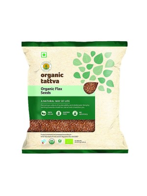 Organic Tattva Organic Flax Seeds 100 gm