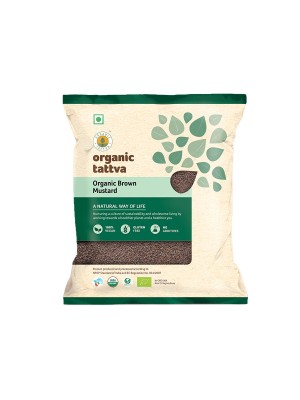 Organic Tattva Organic Brown Mustard (Rai) 200 gm