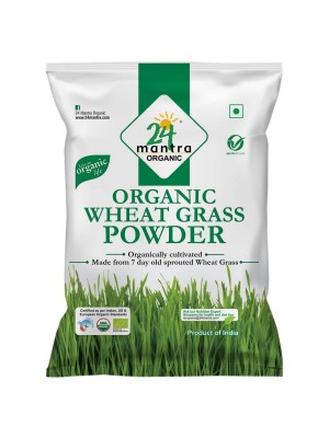 24 Mantra Wheat Grass Powder 100 gm