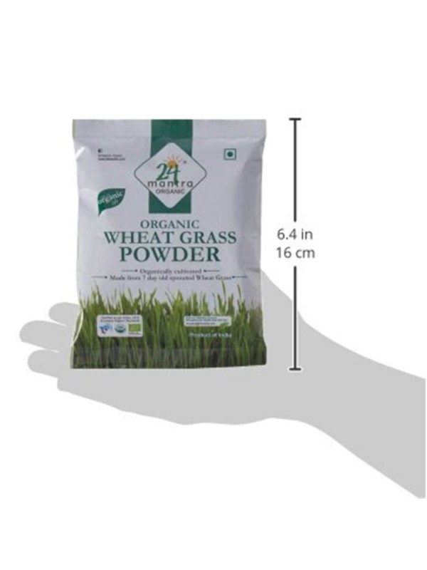 24 Mantra Wheat Grass Powder 100 gm