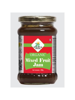 24 Mantra Mixed Fruit Jam 375 gm