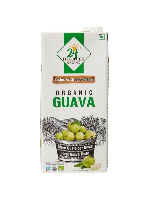 24 Mantra Guava Juice 1 ltr