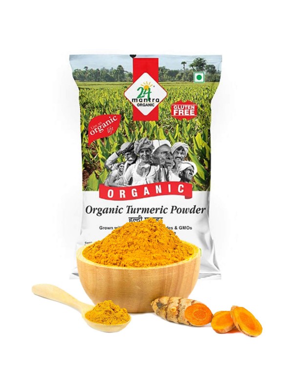 24 Mantra Turmeric Powder 100 gm