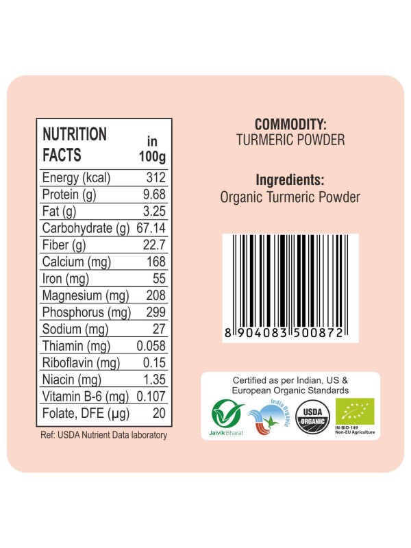 24 Mantra Turmeric Powder 100 gm