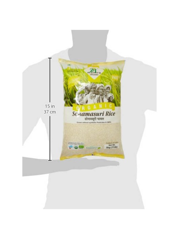 24 Mantra Sonamasuri Raw Rice Polished 5 kg