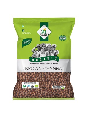 24 Mantra Brown Channa Whole 500 gm