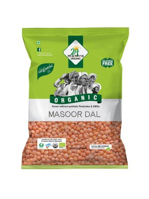 24 Mantra Masoor Dal 500 gm