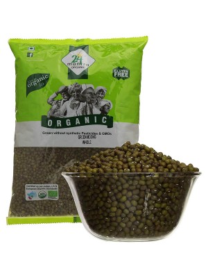 24 Mantra Green Moong Whole 1 kg