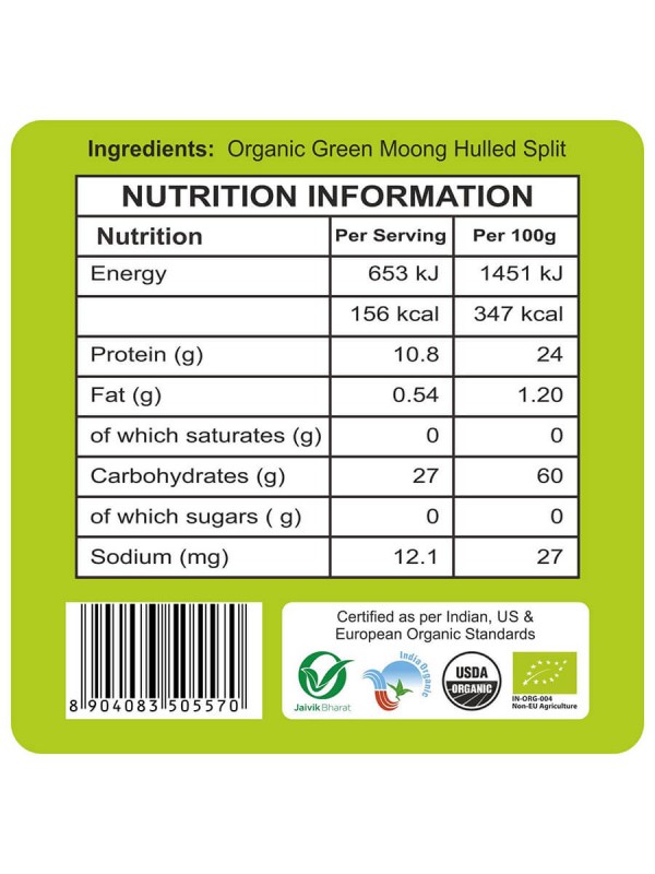 24 Mantra Moong Dal 500 gm