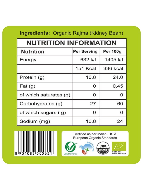 24 Mantra Chitkabra Rajma Himalayan 500 gm