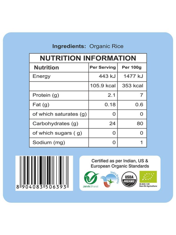 24 Mantra Rice Flour 500 gm