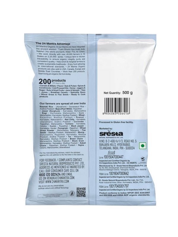 24 Mantra Wheat Bran 500 gm