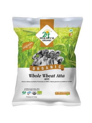 24 Mantra Wholewheat Atta Premium 10 kg