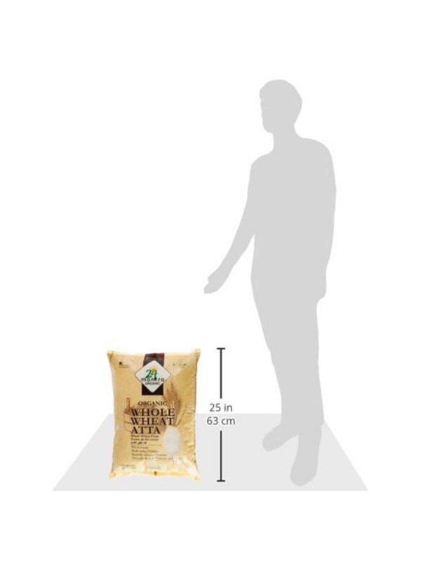 24 Mantra Wholewheat Atta Premium 10 kg