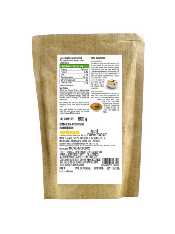 24 Mantra Mixed Millets 500 gm