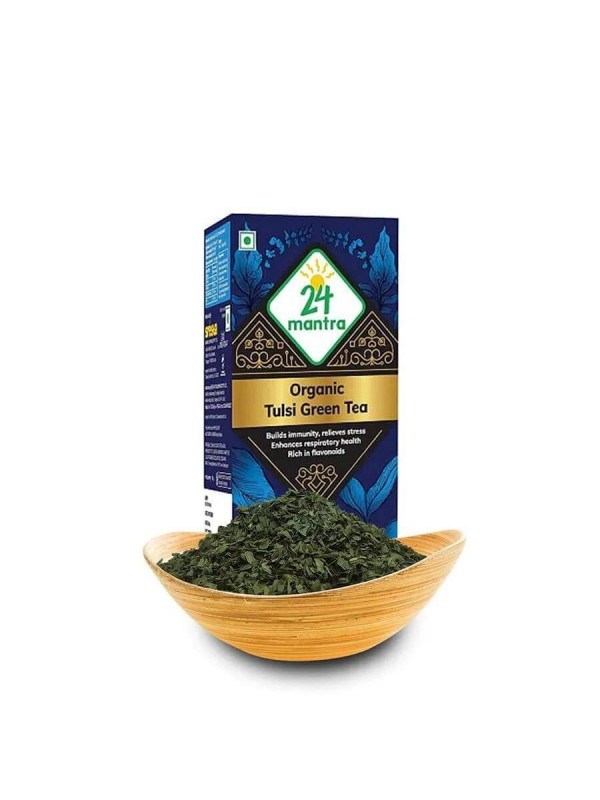 24 Mantra Tulsi Green Tea 50 gm