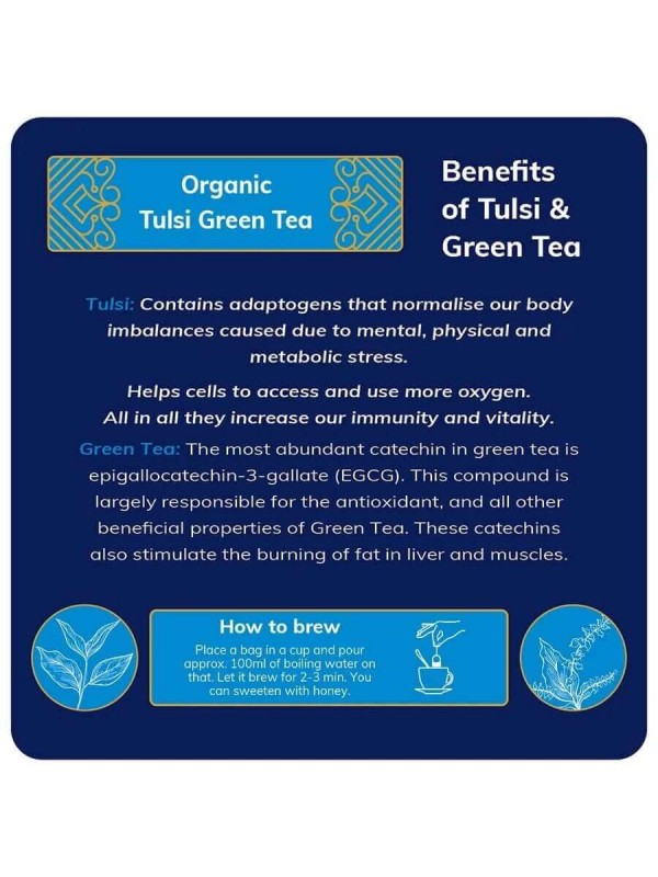 24 Mantra Tulsi Green Tea 50 gm