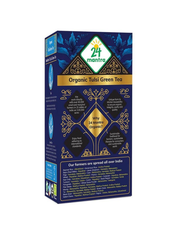 24 Mantra Tulsi Green Tea 25 bags